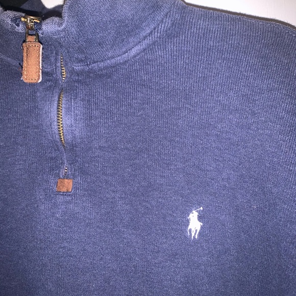 Polo 1/4 zip sweater - Picture 2 of 3